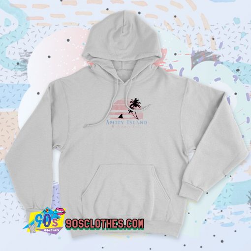 Amity Island Welcomes You Jaws 90s Hoodie