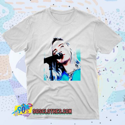 Billie Eilish Blue Aesthetic Fashionable T shirt