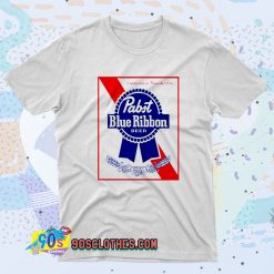 Blue Ribbon Pabst Beer Fashionable T shirt