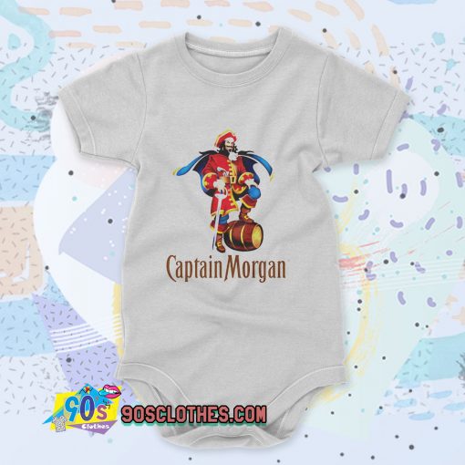 Captain Morgan Beer Cute Baby Onesies