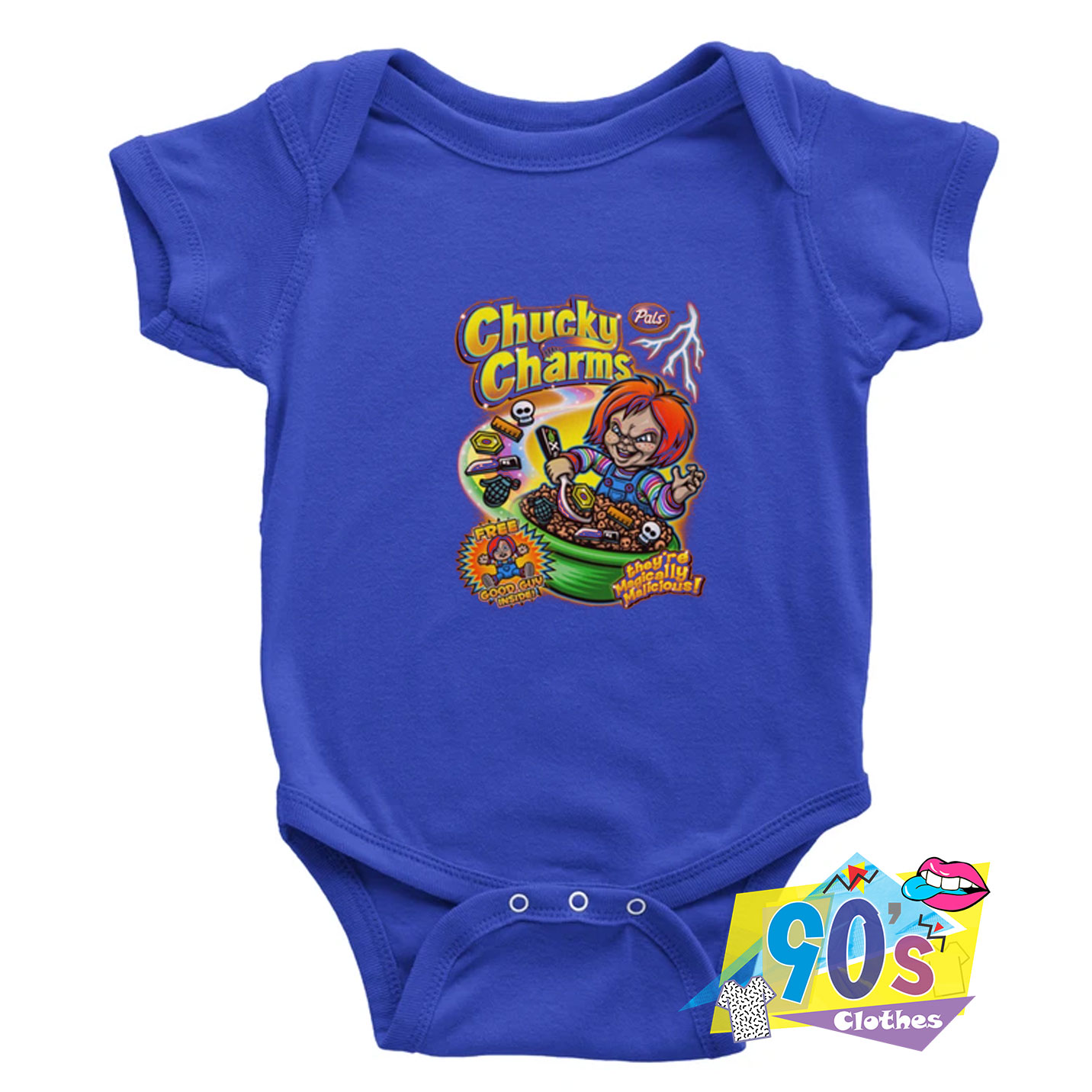 chucky baby onesie