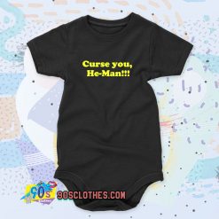 Curse You He Man Funny Skeletor Quote Baby Onesie