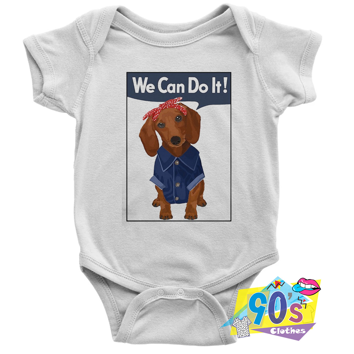 dachshund onesie for baby