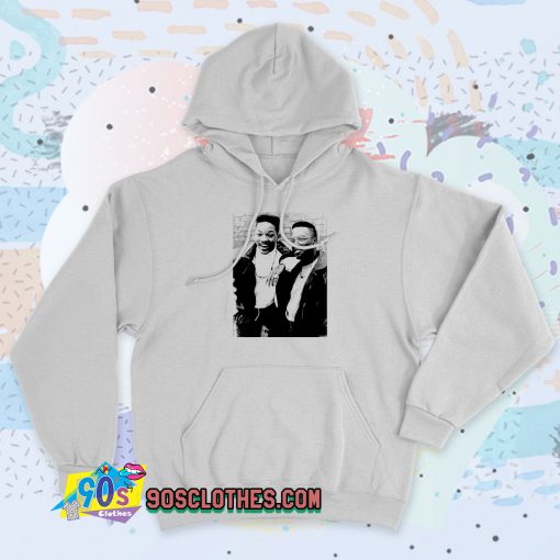 DJ Jazzy Jeff and Fresh Prince Will Smith 90s Hoodie