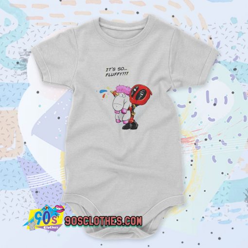 Deadpool Unicorn Rainbow Cute Baby Onesies