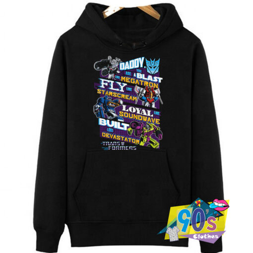 Decepticons Father's Day Transformers Hoodie