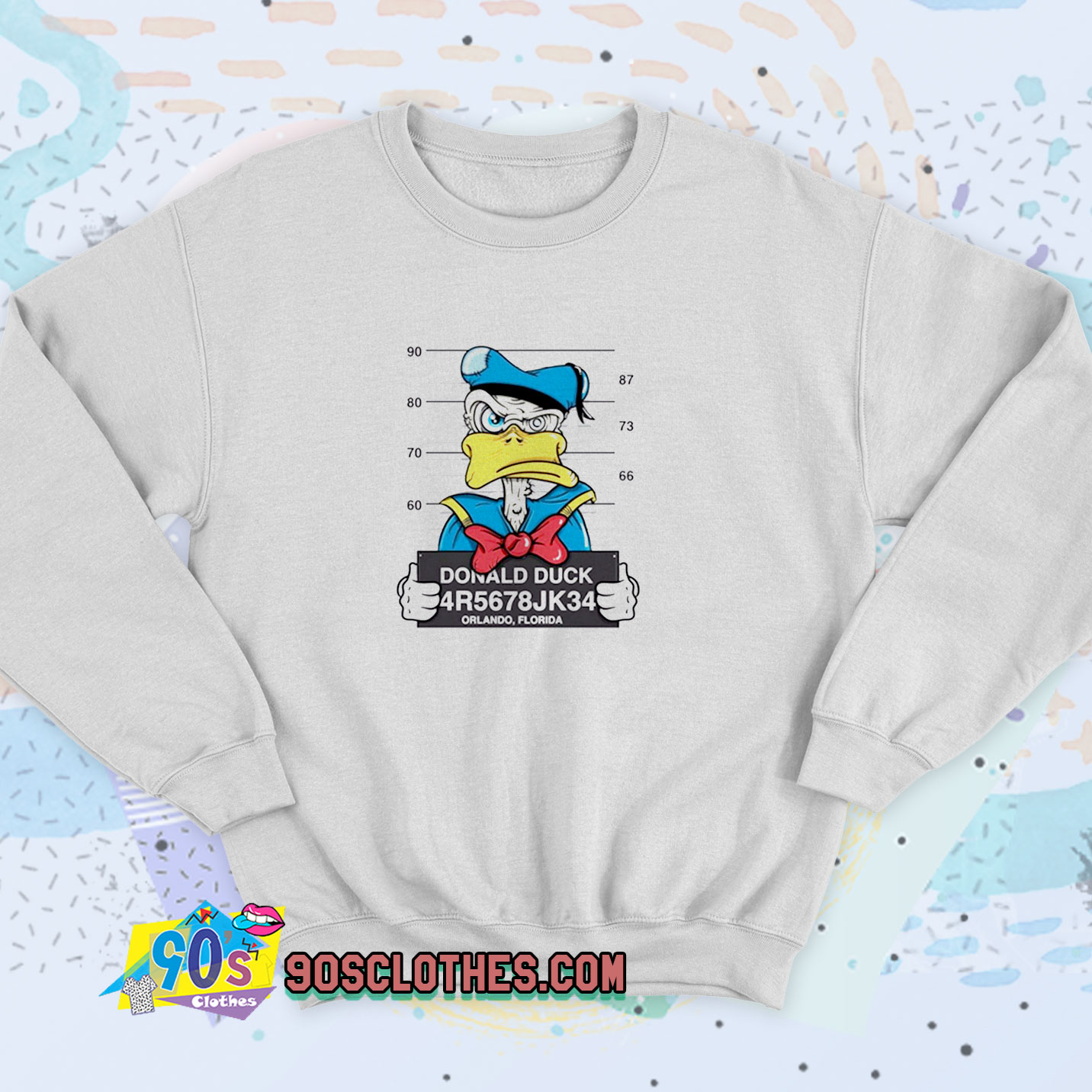 disney donald duck sweatshirt