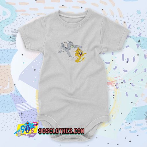 Disney Tom Jerry Cat Mouse Cute Baby Onesies