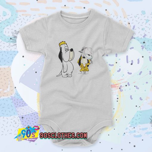 Droopy Drippy Dripple Anthropomorphic Dog Cute Baby Onesies