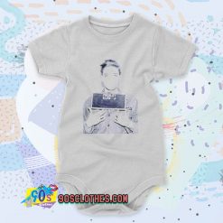 Elvis Aaron Presley Mugshot Cute Baby Onesies