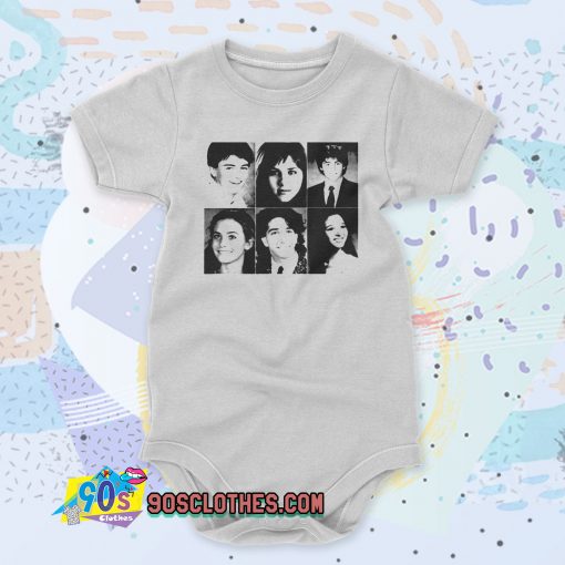 Friends TV Cast High School Yearbook Cute Baby Onesies