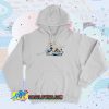 GOKU AND MASTER ROSHI RIDE THE WAVE 90s Hoodie