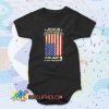 Jesus Is My Savior Trump Is My President Quote Baby Onesie