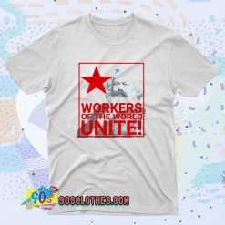 Karl Marx Workers Fashionable T shirt