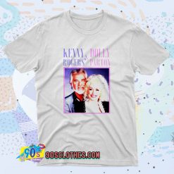 Kenny Rogers and Dolly Parton Fashionable T shirt