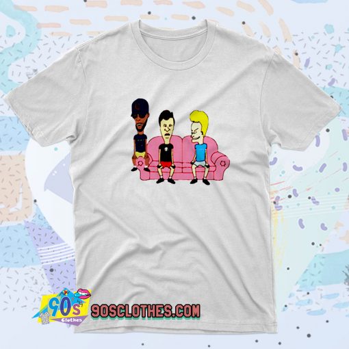 Kid Cudi Beavis Butthead Fashionable T shirt