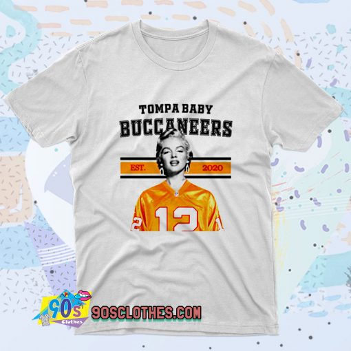 Marilyn Monroe Buccaneers Fan Fashionable T shirt