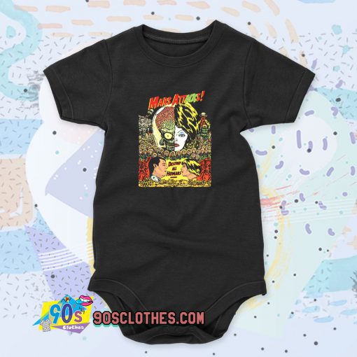 Mars Attacks V17 Tim Burton Quote Baby Onesie