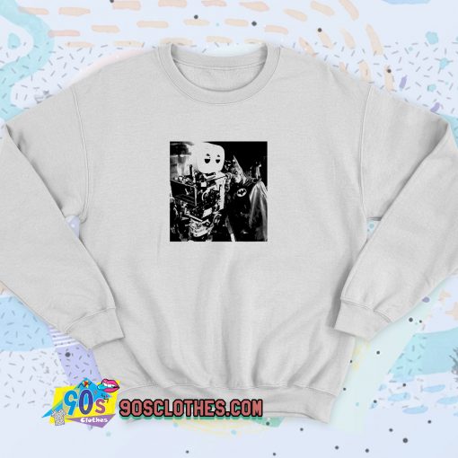 Michael Keaton as Batman Backstage Unisex Sweatshirt