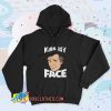 New ALAN PARTRIDGE Kiss My Face Quote Hoodie