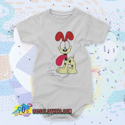 Odie Garfield Dog Beagle Cute Baby Onesies