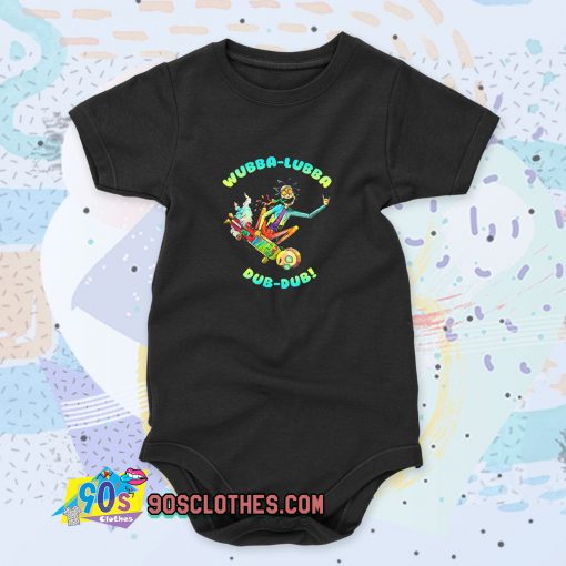 Rick and Morty Skate Quote Baby Onesie