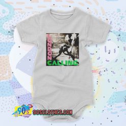 The Clash London Calling English Punk Rock Cute Baby Onesies