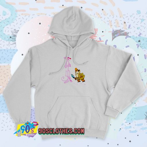 The Pink Panther Inspector Clouseau Cartoon 90s Hoodie