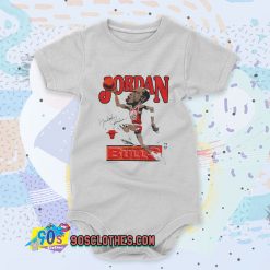 Vintage Michael JORDAN Chicago BULLS Cute Baby Onesies