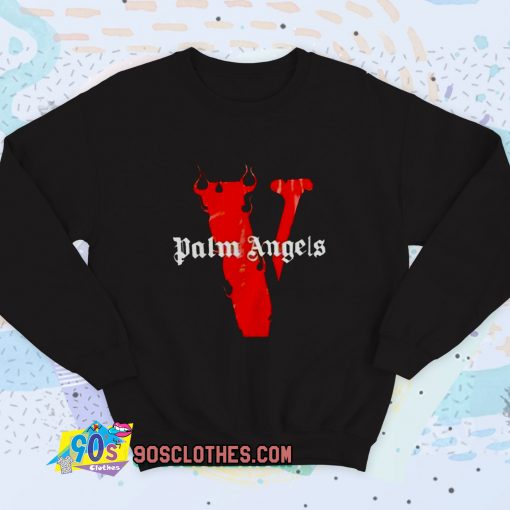 Vlone X Palm Angels Sweatshirt Quote