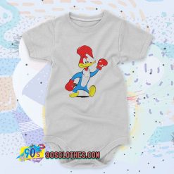 Woody Woodpecker Boxing Cute Baby Onesies