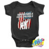 Adorable Deplorable For Trump Baby Onesie