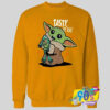 Baby Yoda And Frog tasty It Is Sweatshirt