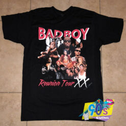 Bad Boy Rap Tour 90s T Shirt Style