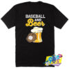 Baseball And Beer Drinking Party T Shirt