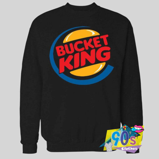 Bucket King Parody Basketball Sweatshirt