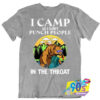 Camp Punch People With Bear T Shirt