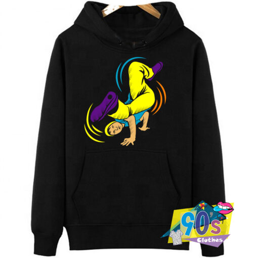 Cool Breakdance Hip Hop Breaker Boy Hoodie