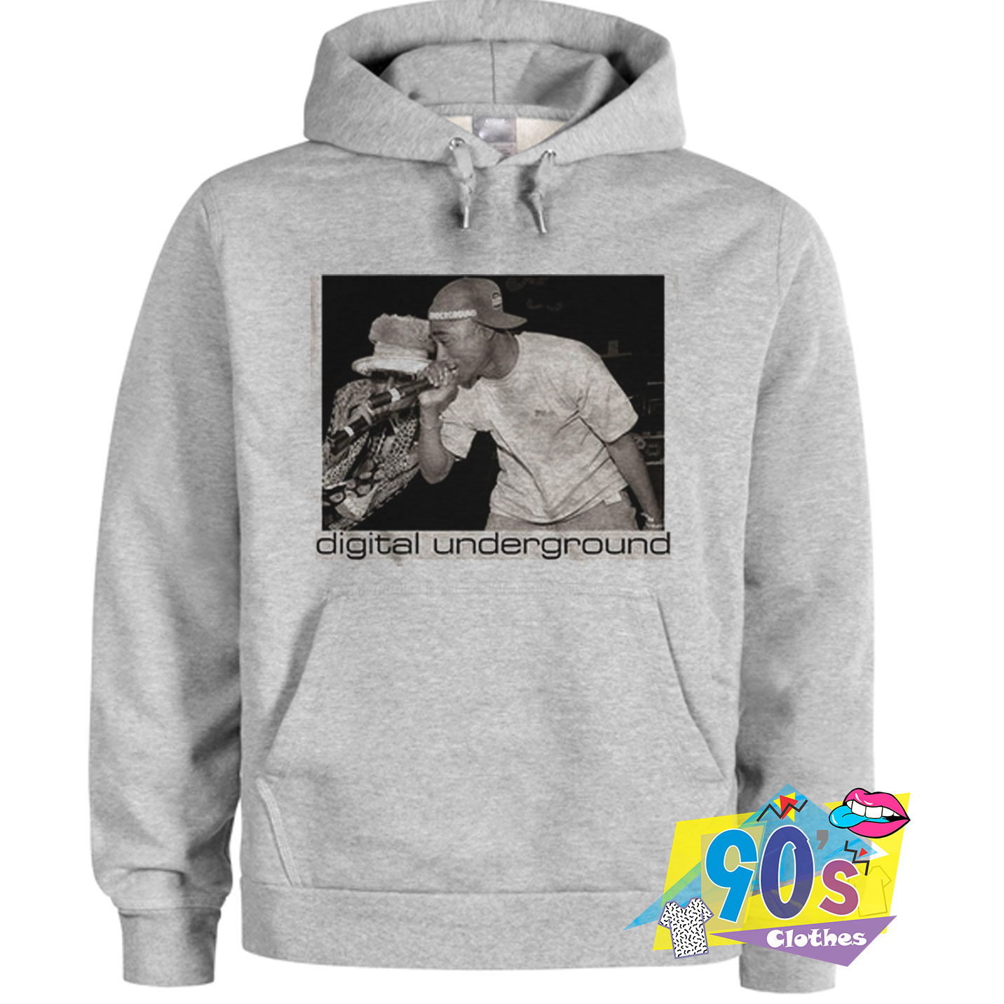 Digital Underground Tupac Rap Hip Hop Hoodie - 90sclothes.com