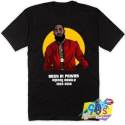 Reset in Power Nipsey Hussle Rap Hip Hop T Shirt 90s