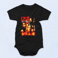 21 Savage Saint Laurent Baby Onesies Style