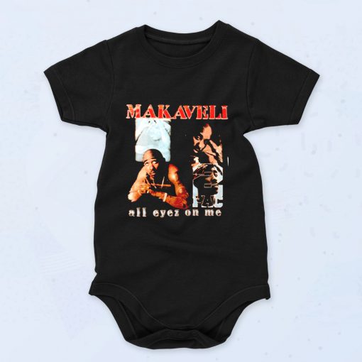 2pac Makaveli All Eyez On Me Baby Onesies Style