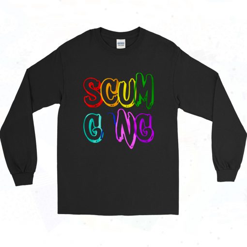 6ix9ine Tekashi Scum Gang 90s Long Sleeve Style