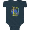 AFI All Hollow’s Bat Graphic Baby Onesie 90s