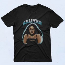 Aaliyah Queen Girl Rapper 90s T Shirt Style