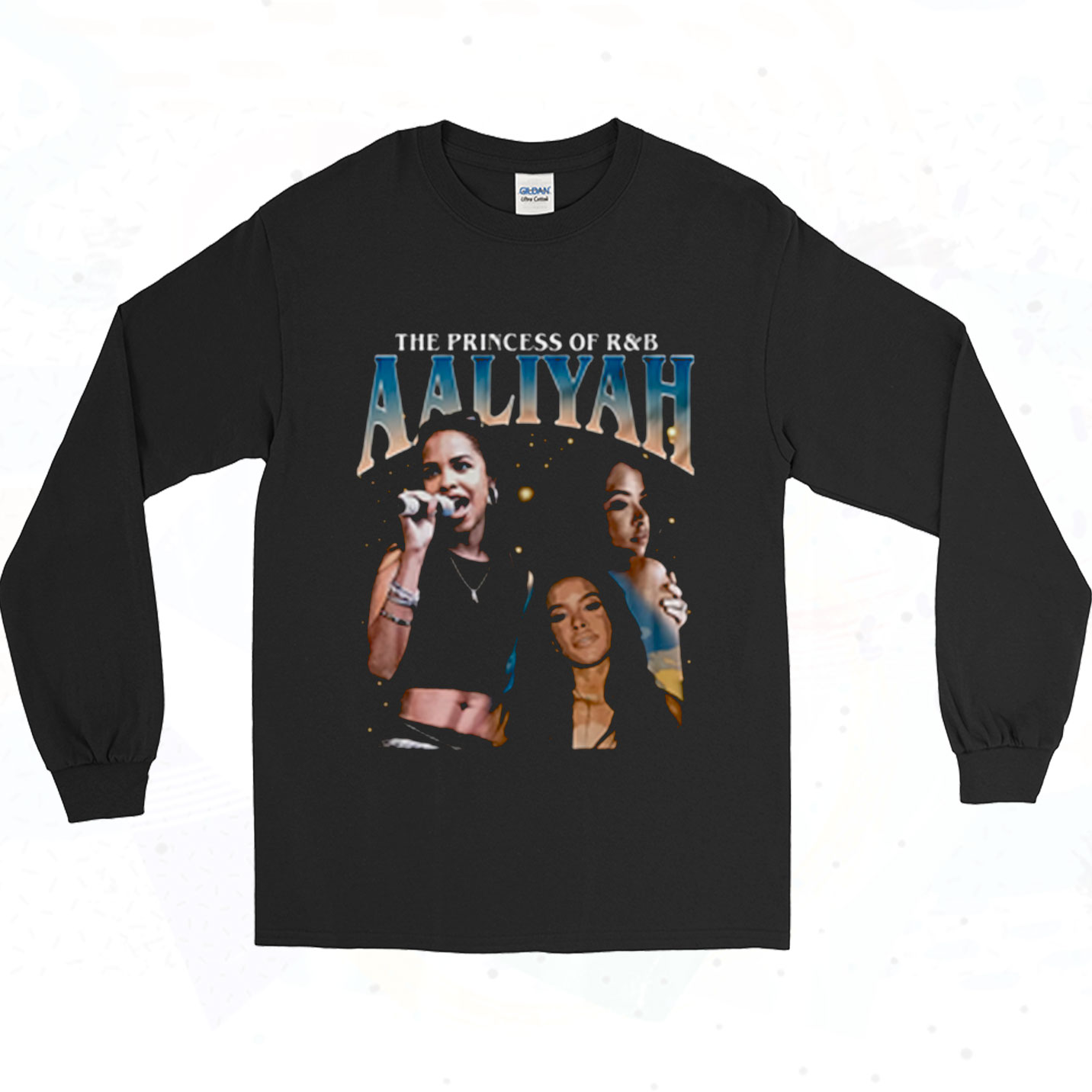 Aaliyah Queen Rnb Rap 90s Long Sleeve Style - 90sclothes.com