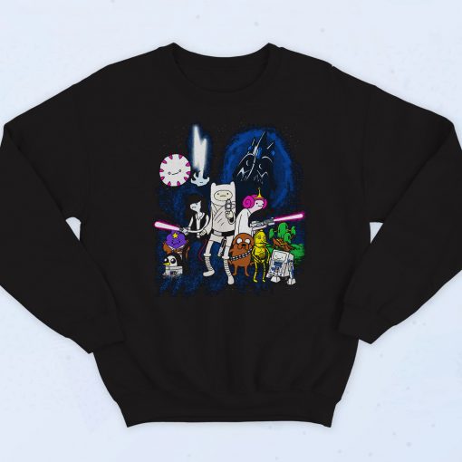 Adventure Time Star Wars Fashionable Sweatshirt