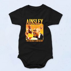 Ainsley Harriott Give Your Meet Old Rub Baby Onesies Style