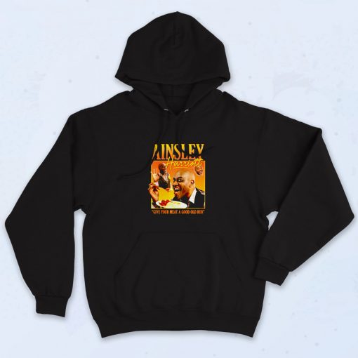 Ainsley Harriott Give Your Meet Old Rub Hoodie Style