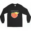 Anti Trump Peach Emoji 90s Long Sleeve Style